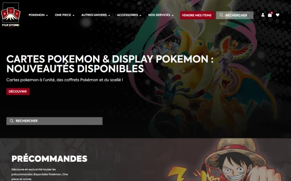 Refonte site e commerce WordPress (Fuji Store)