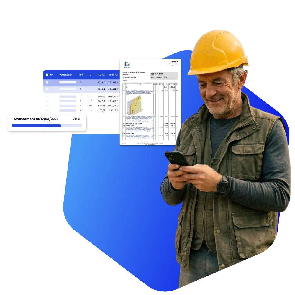 Facturation sur le logiciel ProGBat pour le BTP