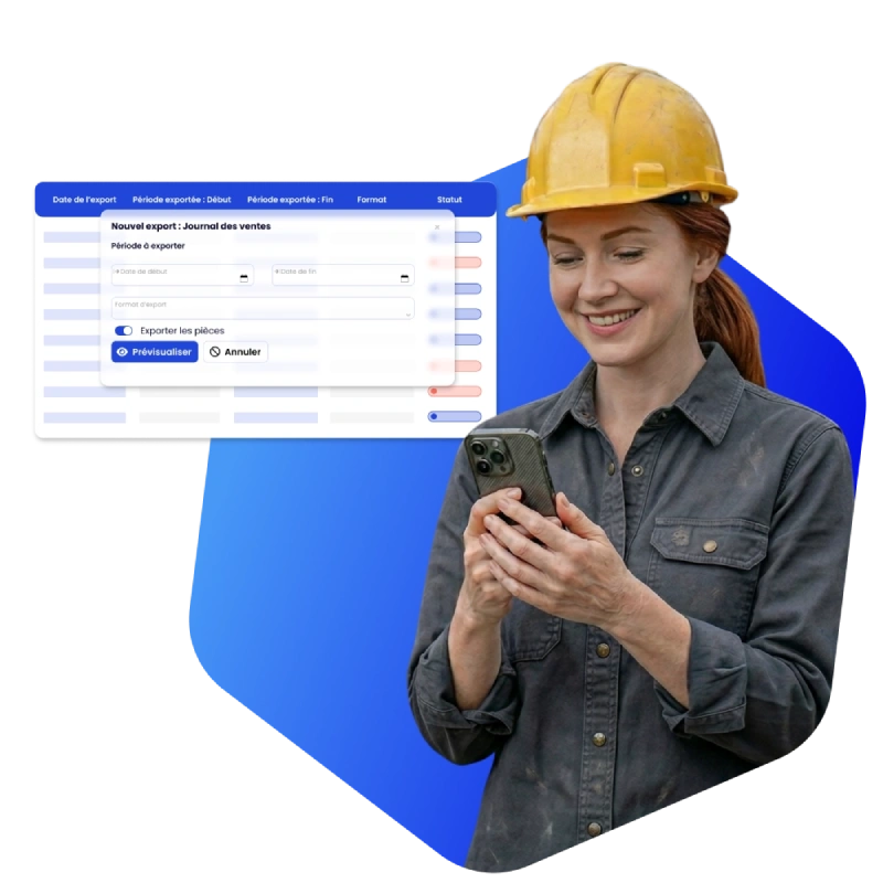Comptabilité BTP dans ProGBat : exports comptables, TVA sur encaissement et accès expert-comptable