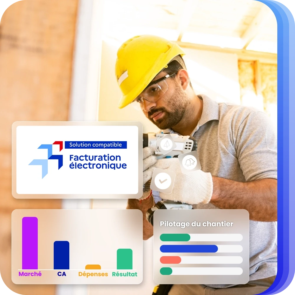 Plaquiste dans le BTP