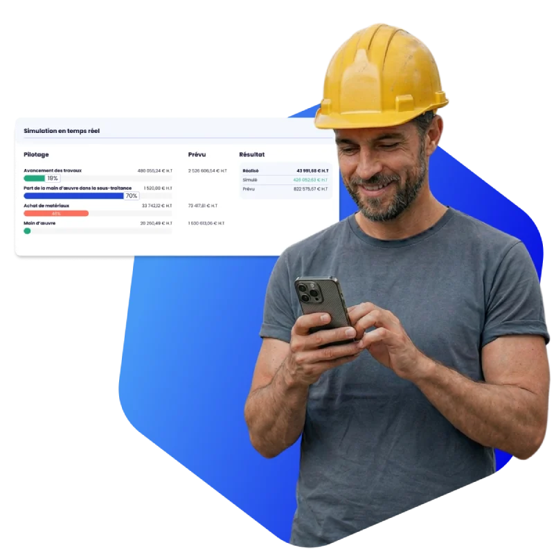 Pilotez ses dépenses d'un chantier BTP