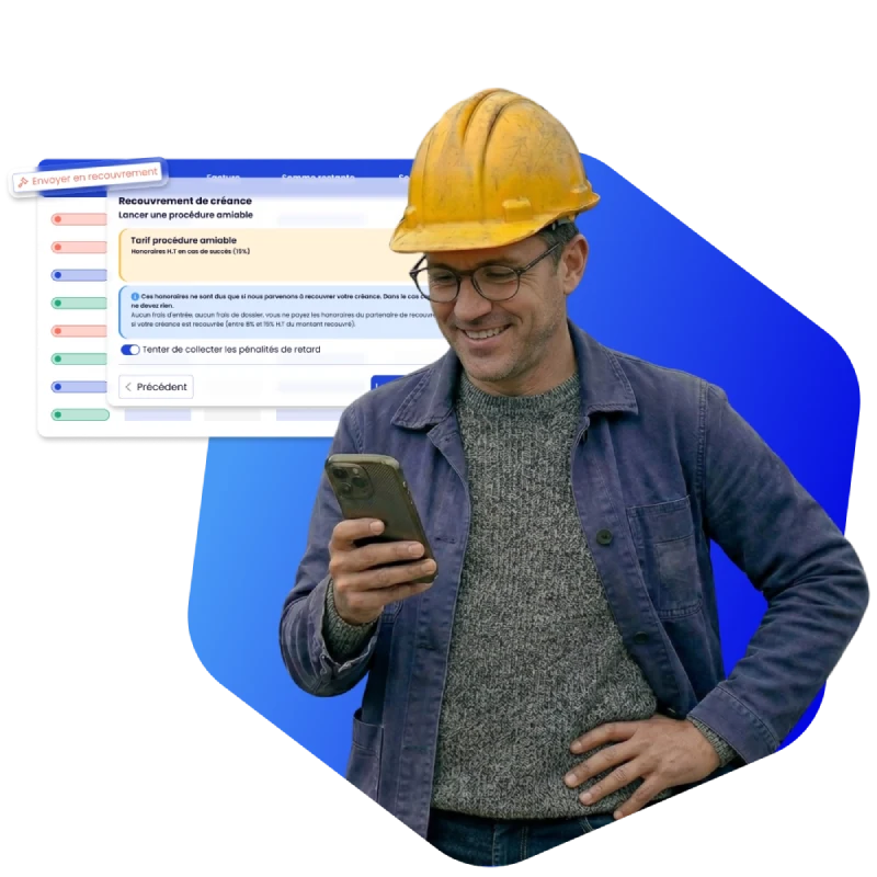Recouvrement des impayés avec le logiciel BTP ProGBat